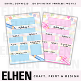 BRIGHT RAINBOW FIRST DAY OF SCHOOL BOARDS- DIGITAL DOWNLOAD- 2 DESIGNS