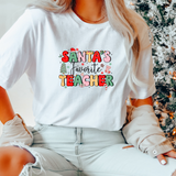 Santa's Favourite Teacher Full Colour Transfers