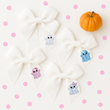 DTF MINI BOW TRANSFERS- SHIMMER GHOSTS