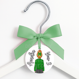 BACK TO SCHOOL DOLLY'S LEATHERETTE HANGER TAGS- PRE CUT