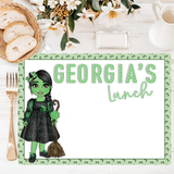 GREEN WITCH FAUX LEATHER PLACEMATS