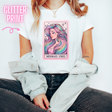 Mermaid Vibes Tarot Cards Full Colour Glitter Iron On Transfers