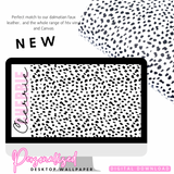 Dalmatian Personalised Desktop Laptop Wallpapers- Set of 4