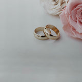 Wedding Rings Canvas Photography Background