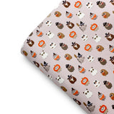 Owl'loween Premium Faux Leather Fabric Sheets