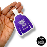 DIY LEAVERS 2025 HOODIES | LEATHERETTE KEYRING CUT-OUTS