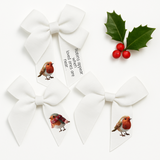 DTF MINI BOW TRANSFERS- KNITTED ROBINS