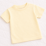 PALE YELLOW BABY & TODDLER T-SHIRTS- LARKWOOD