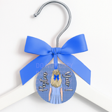 SUMMER DRESS GINGHAM DOLLY'S LEATHERETTE HANGER TAGS- PRE CUT