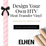 CUSTOM PATTERNED HTV VINYL- CREATE YOUR OWN HEAT TRANSFER VINYL