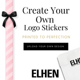 CUSTOM SOLVENT LOGO BUSINESS STICKERS- GLOSSY OR MATTE