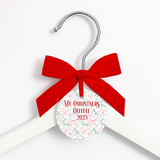 MY CHRISTMAS OUTFIT 2025 LEATHERETTE HANGER TAGS- PRE CUT