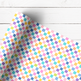 FUN CHECKER | PREMIUM LEATHERETTE FABRIC