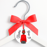 BACK TO SCHOOL DOLLY'S LEATHERETTE HANGER TAGS- PRE CUT