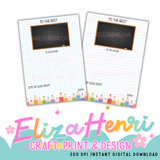 Best Teacher Maths & Handwriting Chocolate In the Entire Galaxy Board Digital Download- 2 Designs