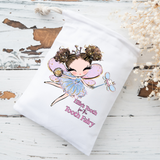 Personalised Tooth for the Tooth Fairy DTF Full Colour Gift Bag Transfer- 7cm