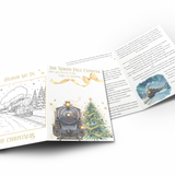 NORTH POLE EXPRESS BLANK STORY BOOKLETS- PREMIUM CARD