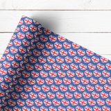 UNION JACK HEARTS | PREMIUM LEATHERETTE FABRIC