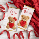 VALENTINES- LOVE BEAR- CHOCOLATE WRAPPERS