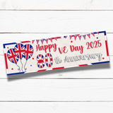 VE DAY PARTY BANNER | PVC SOLVENT PRINTED