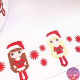 Girl Elves Grosgrain Ribbon 25mm, 38mm, 50mm. - Eliza Henri Craft Supply