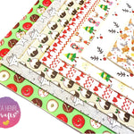 xmas fabric felt
