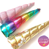 Luxury 5" Unicorn Horns - Eliza Henri Craft Supply