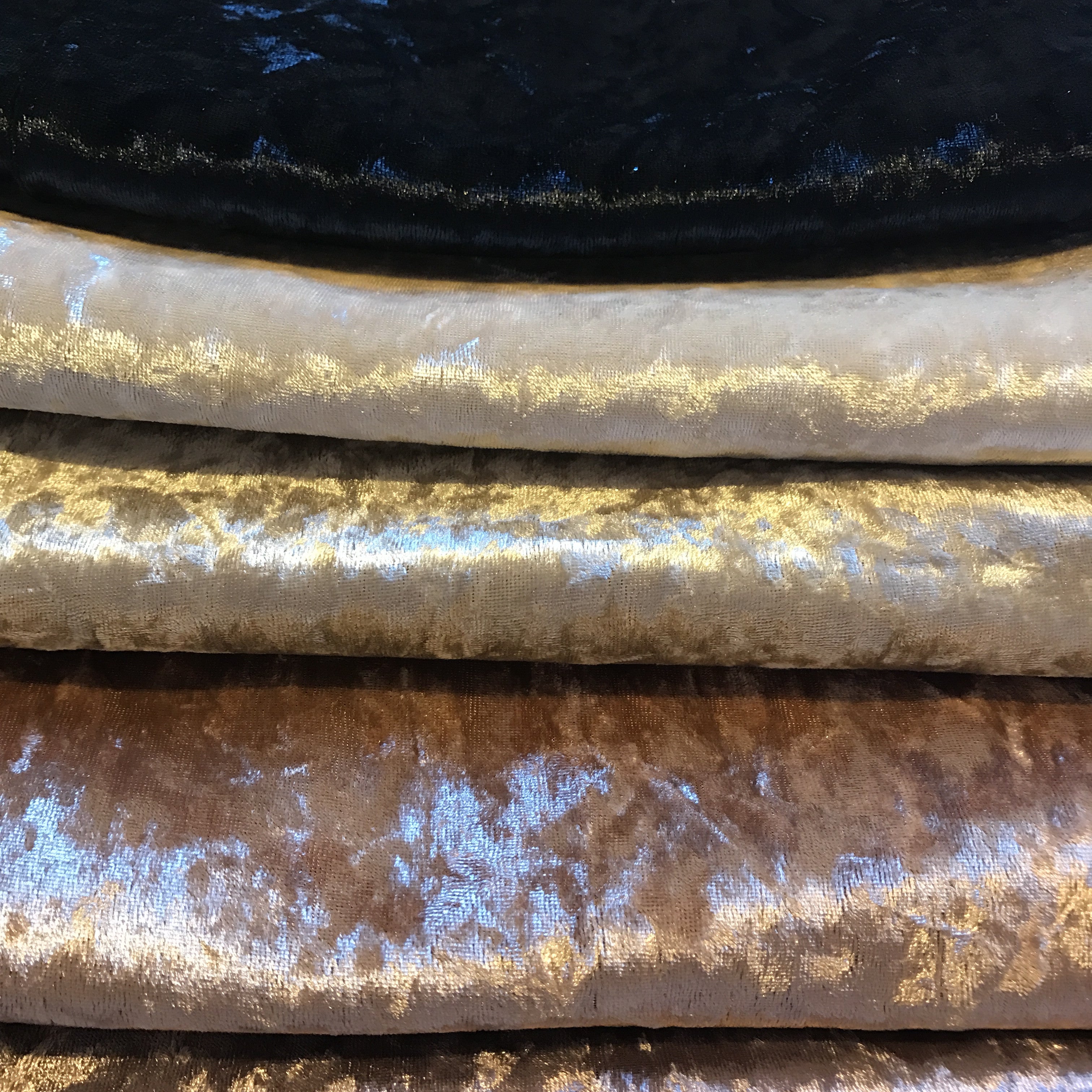 Velvet fabric felt