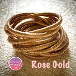 NEW High Quality Stretchy Glitter elastics snag free - Eliza Henri Craft Supply