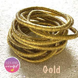 NEW High Quality Stretchy Glitter elastics snag free - Eliza Henri Craft Supply