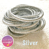 NEW High Quality Stretchy Glitter elastics snag free - Eliza Henri Craft Supply