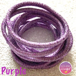 NEW High Quality Stretchy Glitter elastics snag free - Eliza Henri Craft Supply