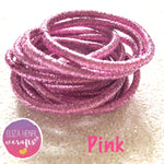 NEW High Quality Stretchy Glitter elastics snag free - Eliza Henri Craft Supply