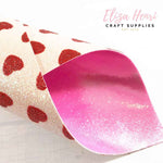 double sided fine glitter fabric