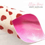 double sided fine glitter fabric
