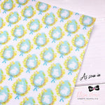 easter rabbit fabric felt