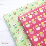 chics and bunnies fabric felt