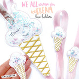 Make your own Bow Holder- DIY Cute Ice Cream Cone Shaker Bow Holder Felties