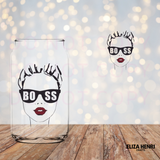 Boss Babe Cold Cup or Can Vinyl Wrap 16oz