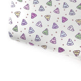 Unicorn Poop Premium Faux Leather Fabric Sheets