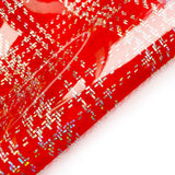 Tartan Transparent PVC Fabric