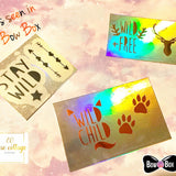 Exclusive Woodland Bow Transfers Set - Eliza Henri Craft Supply
