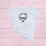 Boss Babe HTV Full Colour Iron on T Shirt Transfer