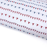 Royal Bunting Lux Premium Printed Bow Fabric