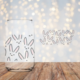 Peeking Bunnies Vinyl Can Wrap 16oz