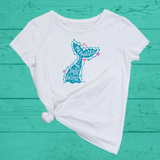 Mermaids are my spirit Animal HTV Full Colour Iron on T Shirt Transfers