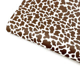 Cow Girl Brown Premium Faux Leather Fabric Sheets