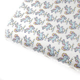 Be Happy Unicorn Premium Faux Leather Fabric Sheets