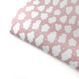Cloudy Daze Premium Faux Leather Fabric Sheets