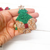 Xmas Tree Bow Template